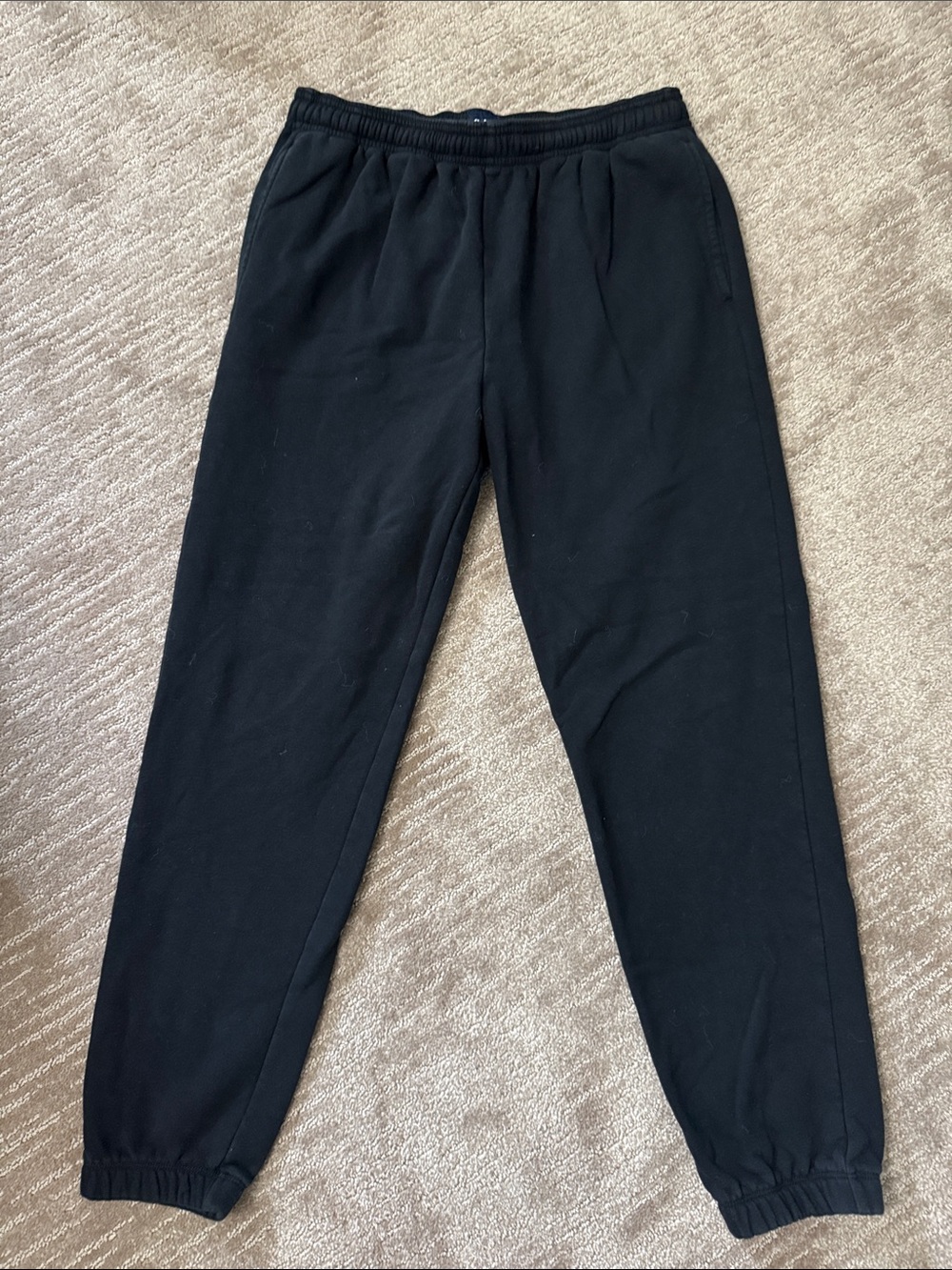 GAP Black Men's Joggers with Drawstring Elastic Waist